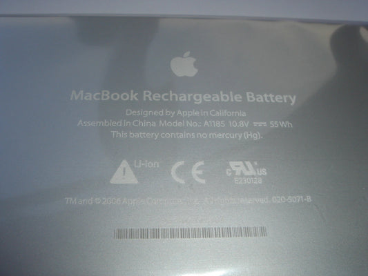 APPLE A1185 - A1185 Genuine Original Laptop Notebook Battery ( 1 Yr Warranty )