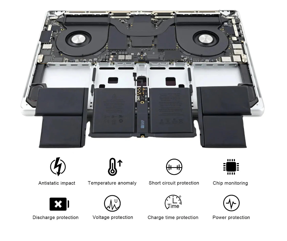 APPLE A2485 - A2485 Genuine Original Laptop Notebook Battery ( 1 Yr Warranty )