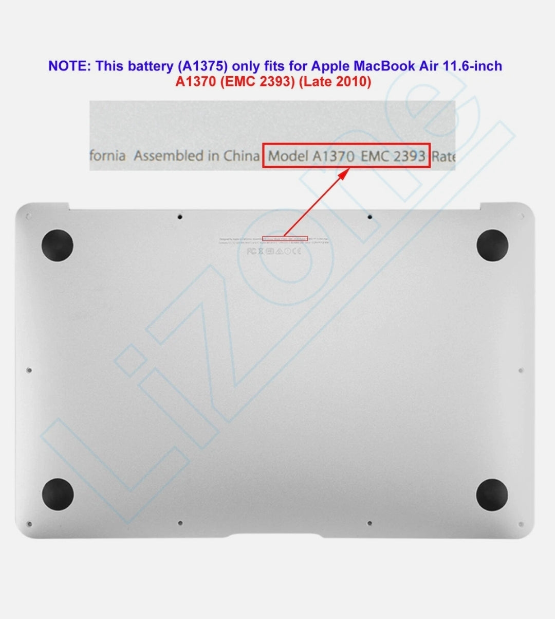 APPLE MC505E/A - A1375 Genuine Original Laptop Notebook Battery (1 Yr Warranty)