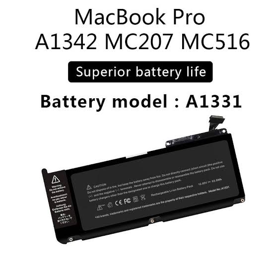 APPLE MacBook Pro 15 MLH32CH/A - A1331 Genuine OEM Original Laptop Notebook Battery (1 Yr Warranty)