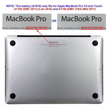 APPLE A1706 - A1706 Genuine Original Laptop Notebook Battery ( 1 Yr Warranty )